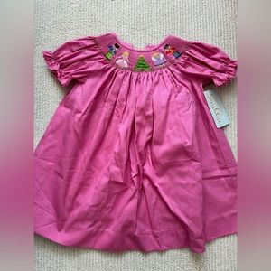 Southern Sunshine Smocked Nutcracker Dress